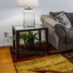 12 in. Clear Square Glass Table Top 1/2 in. Thick Bevel Polish Tempered Radius Corners by Fab Glass and Mirror 7 12 in. Clear Square Glass Table Top 1/2 in. Thick Bevel Polish Tempered Radius Corners by Fab Glass and Mirror -Homepop Sales 1 2 thick beveled fab glass and mirror furniture parts 12sqr12thbean 40 1000