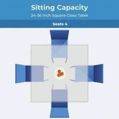36 in. Clear Square Glass Table Top 3/8 in. Thick Pencil Polish Tempered Radius Corners by Fab Glass and Mirror 16 36 in. Clear Square Glass Table Top 3/8 in. Thick Pencil Polish Tempered Radius Corners by Fab Glass and Mirror -Homepop Sales 3 8 thick pencil fab glass and mirror furniture parts 36sq10thpete 76 1000