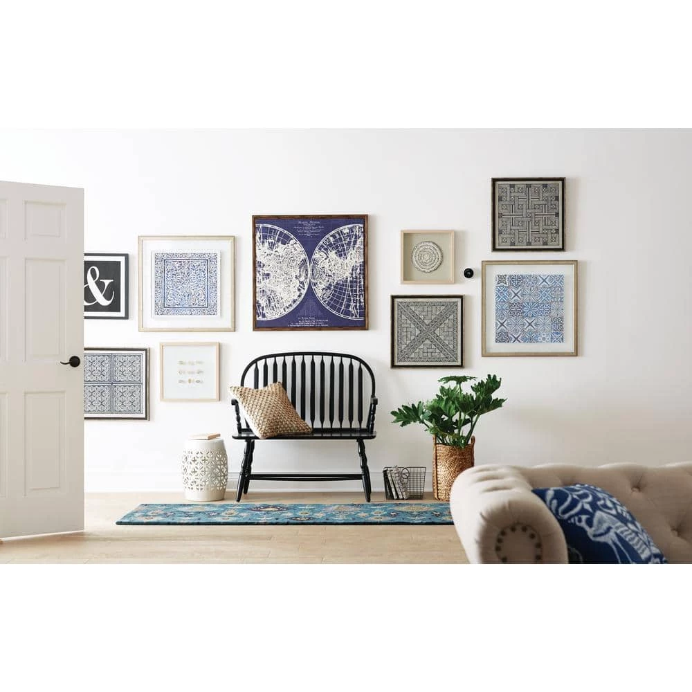 Windsor Antique Black Bench by Carolina Cottage 4 Windsor Antique Black Bench by Carolina Cottage - Image 4