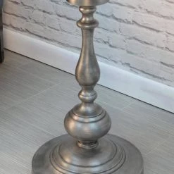 Pearson Antique Nickle End Table by Carolina Cottage 6 Pearson Antique Nickle End Table by Carolina Cottage -Homepop Sales antique nickle finish carolina cottage end side tables cf4218 an c3 1000