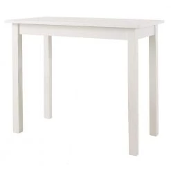 Cafe Antique White Pub/Bar Table by Carolina Cottage