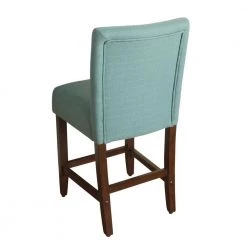 Upholstered 24 in. Aqua Textured Bar Stool by Homepop 8 Upholstered 24 in. Aqua Textured Bar Stool by Homepop -Homepop Sales aqua textured solid woven homepop bar stools k6858 24 f1374 c3 1000