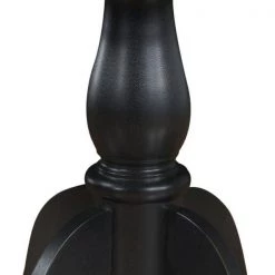 Fairview Antique Black Pedestal Dining Table by Carolina Cottage 6 Fairview Antique Black Pedestal Dining Table by Carolina Cottage -Homepop Sales beautiful multi step antique finishblack carolina cottage kitchen dining tables 3030t ab 4f 1000