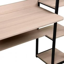 63 in. Beige Work Computer Desk With Storage by Aoibox 22 63 in. Beige Work Computer Desk With Storage by Aoibox -Homepop Sales beige aoibox computer desks snmx651 fa 1000