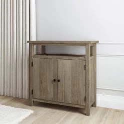 32 in. L x 15 in. D x 32 in. H Rough Sawn Wash Wood Console Cabinet, Beige by Aoibox 9 32 in. L x 15 in. D x 32 in. H Rough Sawn Wash Wood Console Cabinet, Beige by Aoibox -Homepop Sales beige aoibox console tables snmx2269 4f 1000