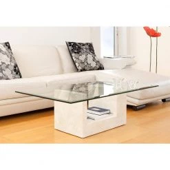 20 in. x 60 in. Clear Rectangle Glass Table Top, 1/2 in. Thick, Beveled Edge Polished Tempered Radius Corners by Fab Glass and Mirror 19 20 in. x 60 in. Clear Rectangle Glass Table Top, 1/2 in. Thick, Beveled Edge Polished Tempered Radius Corners by Fab Glass and Mirror -Homepop Sales beveled edge polished fab glass and mirror furniture parts t 20x60rec12thb fa 1000