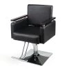 Hydraulic Barber Chair, Heavy-Duty Styling Chair with 360 Degree Rotation for Barber Shop, Beauty Salon, Spa, Black by Aoibox