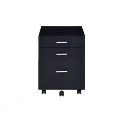 Black Chrome Finish File Cabinet by Aoibox 11 Black Chrome Finish File Cabinet by Aoibox -Homepop Sales black aoibox file cabinets snmx599 4f 1000