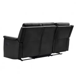 77.5 in. W Round Arm Faux Leather 3-Seater Straight Motion Sofa in Black by Aoibox 14 77.5 in. W Round Arm Faux Leather 3-Seater Straight Motion Sofa in Black by Aoibox -Homepop Sales black aoibox sofas couches snmx305 1d 1000