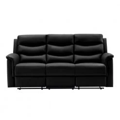 77.5 in. W Round Arm Faux Leather 3-Seater Straight Motion Sofa in Black by Aoibox 12 77.5 in. W Round Arm Faux Leather 3-Seater Straight Motion Sofa in Black by Aoibox -Homepop Sales black aoibox sofas couches snmx305 40 1000