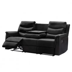 77.5 in. W Round Arm Faux Leather 3-Seater Straight Motion Sofa in Black by Aoibox 16 77.5 in. W Round Arm Faux Leather 3-Seater Straight Motion Sofa in Black by Aoibox -Homepop Sales black aoibox sofas couches snmx305 77 1000