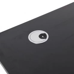 47 in. Single Motor Electric Height Adjustable Desk, Home Office Computer Desk in Black by Aoibox 18 47 in. Single Motor Electric Height Adjustable Desk, Home Office Computer Desk in Black by Aoibox -Homepop Sales black aoibox standing desks snmx604 76 1000