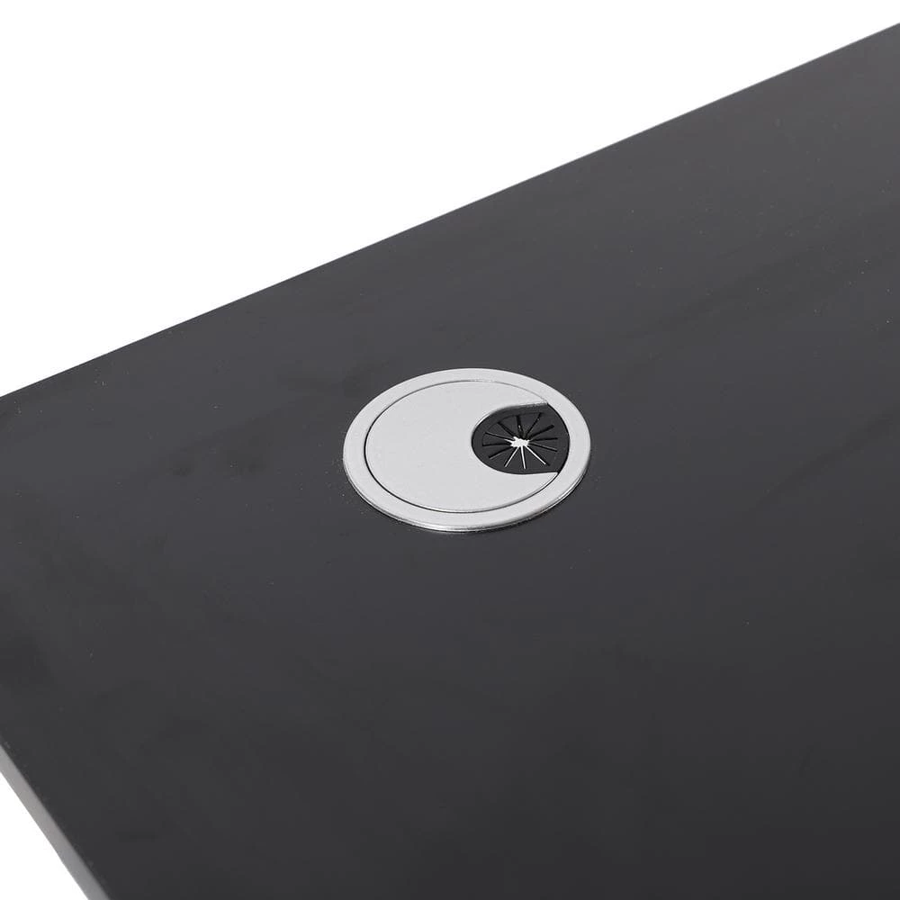 47 in. Single Motor Electric Height Adjustable Desk, Home Office Computer Desk in Black by Aoibox 9 47 in. Single Motor Electric Height Adjustable Desk, Home Office Computer Desk in Black by Aoibox - Image 9