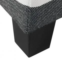 Square Black Plaid Ottoman with Lift-Off by Homepop 14 Square Black Plaid Ottoman with Lift-Off by Homepop -Homepop Sales black buffalo plaid homepop ottomans k7342 f2262 1f 1000