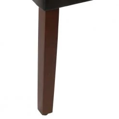 Parsons Black Faux Leather Upholstered Dining Chair (Set of 2) by Homepop 10 Parsons Black Faux Leather Upholstered Dining Chair (Set of 2) by Homepop -Homepop Sales black faux leather homepop dining chairs n6354 e073 4f 1000