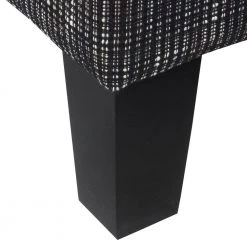 Black Woven with Lift-Off Top Storage Ottoman by Homepop 17 Black Woven with Lift-Off Top Storage Ottoman by Homepop -Homepop Sales black textural woven homepop ottomans k7646 f2216 fa 1000
