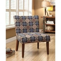 Multi Parsons Chair by Homepop 7 Multi Parsons Chair by Homepop -Homepop Sales blue and brown homepop dining chairs n6337 f1337 31 1000
