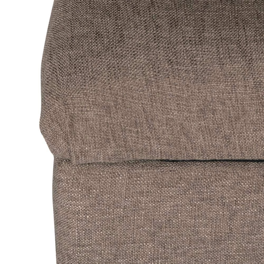 Brown Tufted Storage Bench by Homepop 6 Brown Tufted Storage Bench by Homepop - Image 6