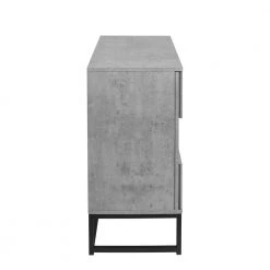 31.5 in. L x 15.75 in. D x 31.5 in. H Particle Board 2-Door Console Table Sideboard Cabinet, Cement Grey by Aoibox 26 31.5 in. L x 15.75 in. D x 31.5 in. H Particle Board 2-Door Console Table Sideboard Cabinet, Cement Grey by Aoibox -Homepop Sales cement gray aoibox console tables snmx3067 76 1000