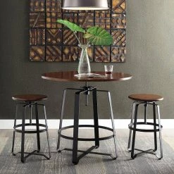 Smythson 24 in. to 30 in. Adjustable Chestnut and Black Stool by Carolina Cottage 9 Smythson 24 in. to 30 in. Adjustable Chestnut and Black Stool by Carolina Cottage -Homepop Sales chestnut black carolina cottage bar stools cf1430chetbk 31 1000