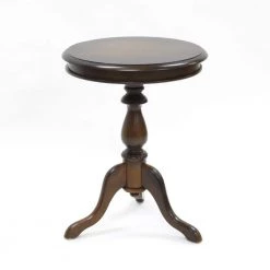 Gilda Chestnut Side Table by Carolina Cottage