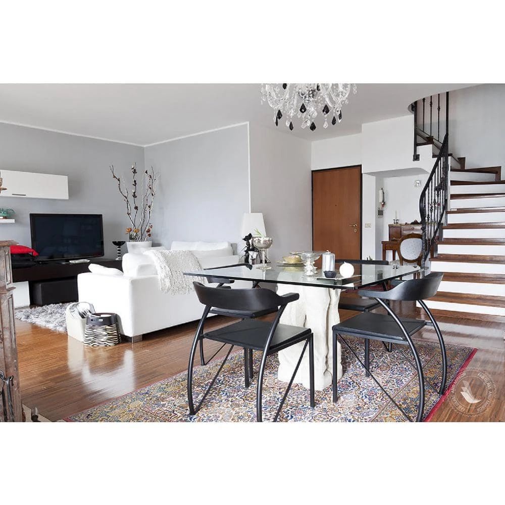 16 in. x 30 in. Clear Rectangle Glass Table Top 3/8 in. Thick Pencil Polish Tempered Touch Corners by Fab Glass and Mirror 2 16 in. x 30 in. Clear Rectangle Glass Table Top 3/8 in. Thick Pencil Polish Tempered Touch Corners by Fab Glass and Mirror - Image 2