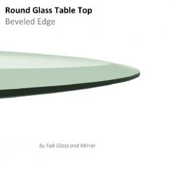 21 in. Clear Round Glass Table Top, 3/8 in. Thickness Tempered Beveled Edge Polished by Fab Glass and Mirror 8 21 in. Clear Round Glass Table Top, 3/8 in. Thickness Tempered Beveled Edge Polished by Fab Glass and Mirror -Homepop Sales clear fab glass and mirror furniture parts 21rt10thbete c3 1000