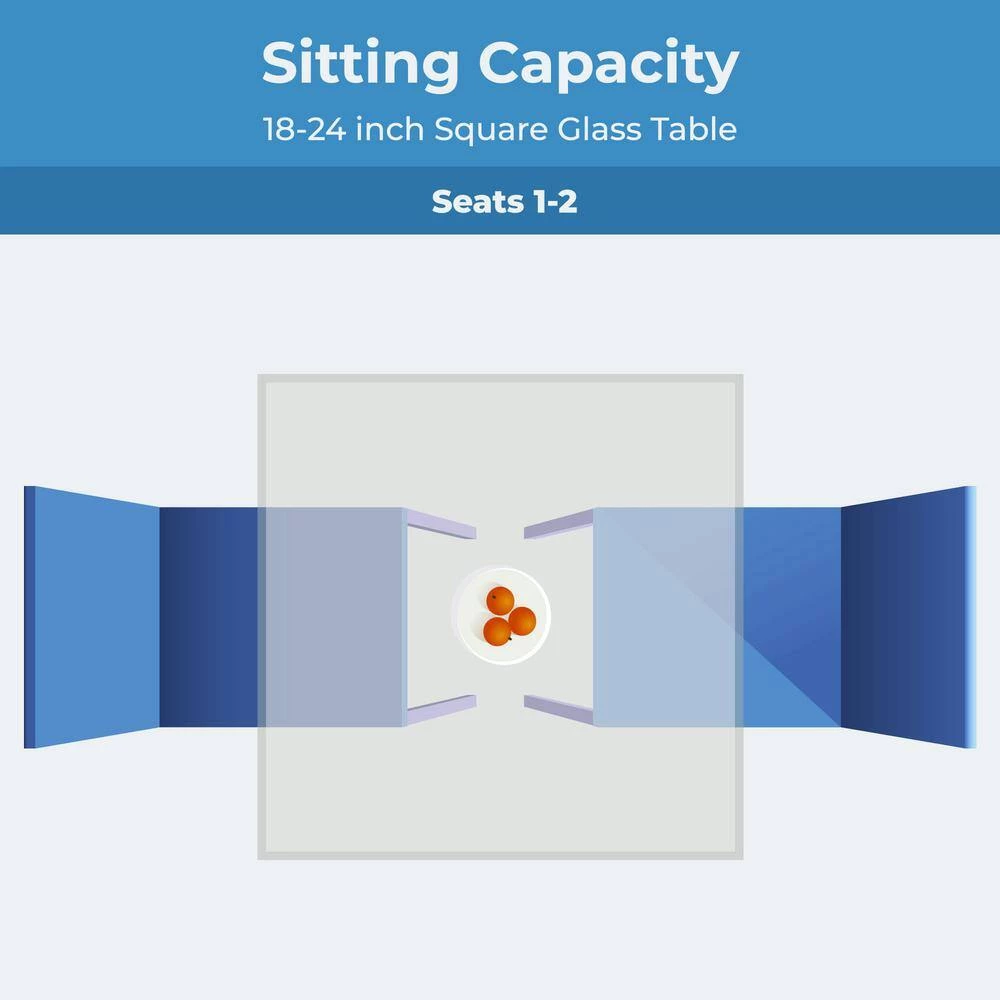 23 in. Clear Square Glass Table Top 3/8 in. Thick Pencil Polish Tempered Touch Corners by Fab Glass and Mirror 7 23 in. Clear Square Glass Table Top 3/8 in. Thick Pencil Polish Tempered Touch Corners by Fab Glass and Mirror - Image 7