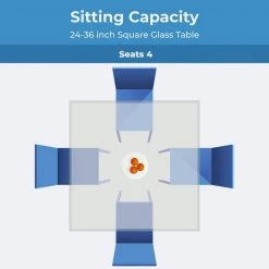 33 in. Clear Square Glass Table Top 3/8 in. Thick Pencil Polish Tempered Touch Corners by Fab Glass and Mirror 18 33 in. Clear Square Glass Table Top 3/8 in. Thick Pencil Polish Tempered Touch Corners by Fab Glass and Mirror -Homepop Sales clear fab glass and mirror furniture parts 33sqr10thpete 76 1000