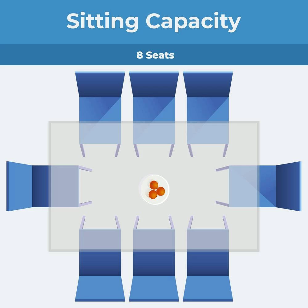 16 in. x 60 in. Clear Rectangle Glass Table Top, 1/2 in. Thick, Beveled Polished Tempered Radius Corners by Fab Glass and Mirror 3 16 in. x 60 in. Clear Rectangle Glass Table Top, 1/2 in. Thick, Beveled Polished Tempered Radius Corners by Fab Glass and Mirror - Image 3
