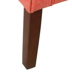 Chunky Barrel Shaped Coral Orange Textured Accent Chair by Homepop 15 Chunky Barrel Shaped Coral Orange Textured Accent Chair by Homepop -Homepop Sales coral orange homepop accent chairs k6859 f2141 4f 1000