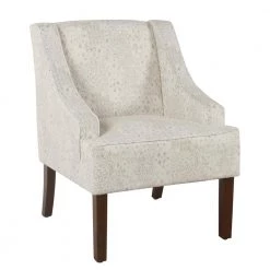 Distressed Cream and Gray Vintage Stencil Classic Swoop Arm Accent Chair by Homepop 15 Distressed Cream and Gray Vintage Stencil Classic Swoop Arm Accent Chair by Homepop -Homepop Sales cream and gray homepop accent chairs k6499 a810 31 1000