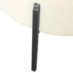 Cream Sherpa with Metal Legs Ottoman by Homepop 8 Cream Sherpa with Metal Legs Ottoman by Homepop -Homepop Sales cream sherpa homepop ottomans k8596 b306 4f 1000