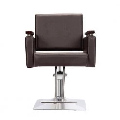 Hydraulic Salon Chair for Hair Stylist, All Purpose Barber Chair, 360-Degree Rolling Swivel Spa Equipment, Dark Brown by Aoibox 15 Hydraulic Salon Chair for Hair Stylist, All Purpose Barber Chair, 360-Degree Rolling Swivel Spa Equipment, Dark Brown by Aoibox -Homepop Sales dark brown aoibox ergonomic chairs snmx2557 a0 1000