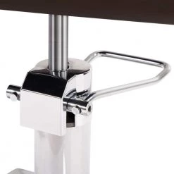 Hydraulic Salon Chair for Hair Stylist, All Purpose Barber Chair, 360-Degree Rolling Swivel Spa Equipment, Dark Brown by Aoibox 22 Hydraulic Salon Chair for Hair Stylist, All Purpose Barber Chair, 360-Degree Rolling Swivel Spa Equipment, Dark Brown by Aoibox -Homepop Sales dark brown aoibox ergonomic chairs snmx2557 fa 1000