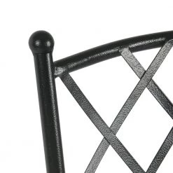 Tristan Metal 24 in. Black Bar Stool by Homepop 13 Tristan Metal 24 in. Black Bar Stool by Homepop -Homepop Sales dark gray sand blast black homepop bar stools k4004 24 f2111 1f 1000