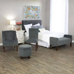 Dark Grey Swoop Arm Velvet Accent Chair by Homepop 15 Dark Grey Swoop Arm Velvet Accent Chair by Homepop -Homepop Sales deep gray velvet homepop accent chairs k6499 b229 31 1000