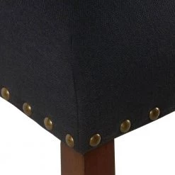 Deep Navy Upholstery with Nailheads 24 in. Counter Height Barstool by Homepop 11 Deep Navy Upholstery with Nailheads 24 in. Counter Height Barstool by Homepop -Homepop Sales deep navy blue homepop bar stools k7570 24 f2176 4f 1000