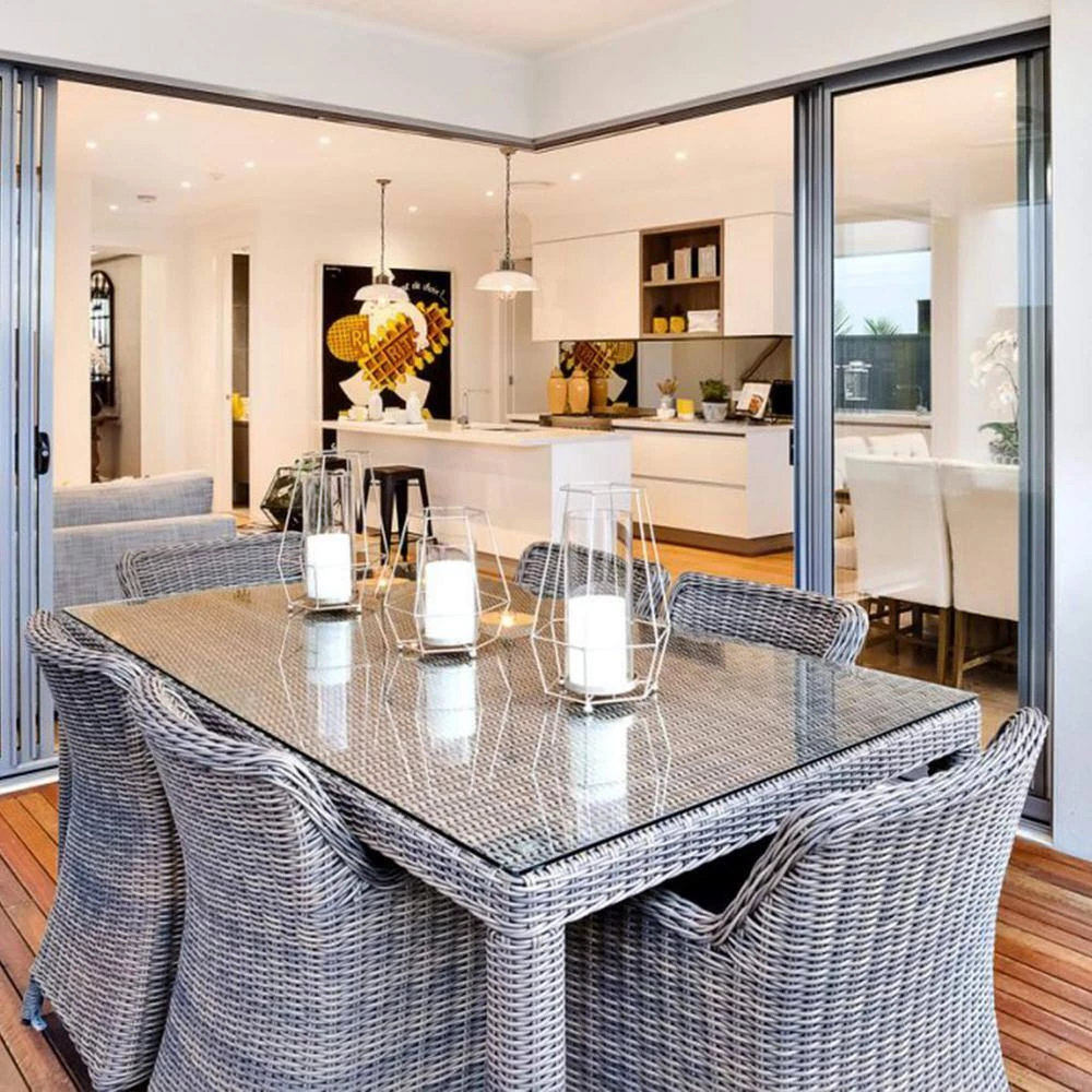 60 in. Clear Square Glass Table Top, 1/4 in. Thick Flat Polished Tempered Eased Corners by Fab Glass and Mirror 2 60 in. Clear Square Glass Table Top, 1/4 in. Thick Flat Polished Tempered Eased Corners by Fab Glass and Mirror - Image 2