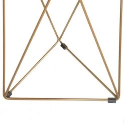 24 in. Metal Accent Triangle Gold Base Round Mirror Top Accent Table by Homepop 17 24 in. Metal Accent Triangle Gold Base Round Mirror Top Accent Table by Homepop -Homepop Sales gold base with mirror top homepop end side tables k7243 1f 1000