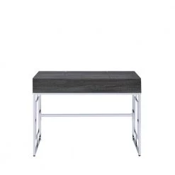 Gray Wooden Vanity Table with Mirror And 3 Compartments by Aoibox 12 Gray Wooden Vanity Table with Mirror And 3 Compartments by Aoibox -Homepop Sales gray aoibox makeup vanities snmx090 66 1000