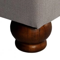 Large Tufted Gray Textured Solid Bench with Storage 18 in Height x 40 in Width X 20 in Depth by Homepop 20 Large Tufted Gray Textured Solid Bench with Storage 18 in Height x 40 in Width X 20 in Depth by Homepop -Homepop Sales gray homepop bedroom benches k6189 f1370 76 1000