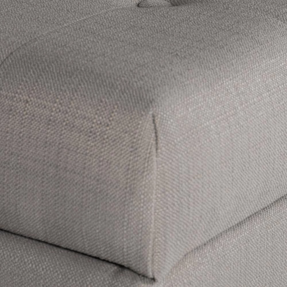 Large Tufted Gray Textured Solid Bench with Storage 18 in Height x 40 in Width X 20 in Depth by Homepop 9 Large Tufted Gray Textured Solid Bench with Storage 18 in Height x 40 in Width X 20 in Depth by Homepop - Image 9