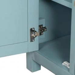 60 in. W x 15.9 in. D x 36.2 in. H Wood Storage Cabinet with 2 Drawers and 2 Shelves, Sideboard Table Cabinet, Green by Aoibox 22 60 in. W x 15.9 in. D x 36.2 in. H Wood Storage Cabinet with 2 Drawers and 2 Shelves, Sideboard Table Cabinet, Green by Aoibox -Homepop Sales green aoibox accent cabinets snmx2080 44 1000