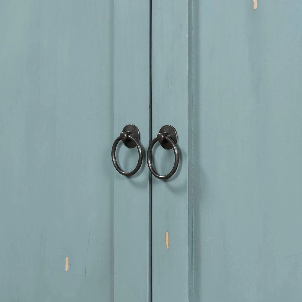 60 in. W x 15.9 in. D x 36.2 in. H Wood Storage Cabinet with 2 Drawers and 2 Shelves, Sideboard Table Cabinet, Green by Aoibox 4 60 in. W x 15.9 in. D x 36.2 in. H Wood Storage Cabinet with 2 Drawers and 2 Shelves, Sideboard Table Cabinet, Green by Aoibox - Image 4