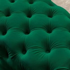 51.18 in. W x 18.89 in. H x 19.68 D Green Velvet Button-Tufted Upholstered Solid Wood Bench with Chrome Legs by Aoibox 14 51.18 in. W x 18.89 in. H x 19.68 D Green Velvet Button-Tufted Upholstered Solid Wood Bench with Chrome Legs by Aoibox -Homepop Sales green aoibox bedroom benches snmx3198 fa 1000