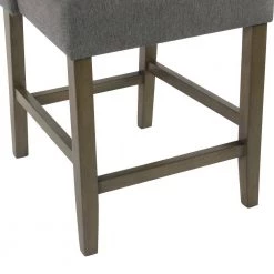 Dinah Pewter Upholstery 26 in. Counter Height Bar Stool by Homepop 13 Dinah Pewter Upholstery 26 in. Counter Height Bar Stool by Homepop -Homepop Sales heathered gray homepop bar stools k7701 24 f2281 31 1000
