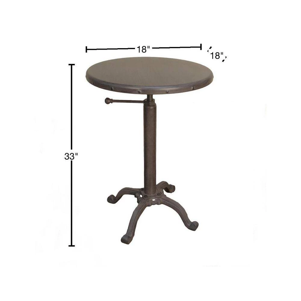 Colton Warm Chestnut End Table by Carolina Cottage 3 Colton Warm Chestnut End Table by Carolina Cottage - Image 3