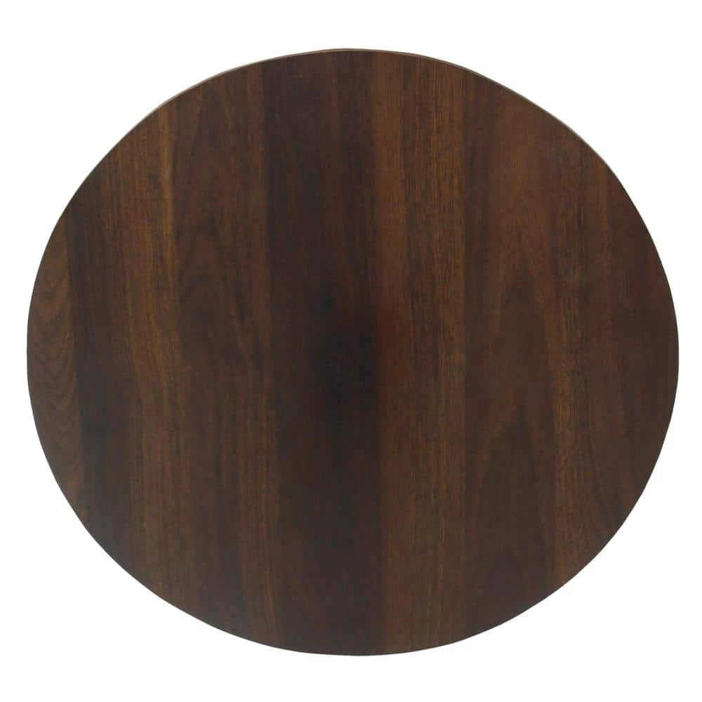 Light Brown Vegan Faux Leather with Wood Top Storage Ottoman by Homepop 4 Light Brown Vegan Faux Leather with Wood Top Storage Ottoman by Homepop - Image 4