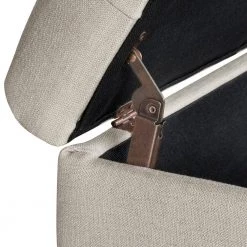 Large Grey Tufted Storage Bench by Homepop 19 Large Grey Tufted Storage Bench by Homepop -Homepop Sales light gray homepop bedroom benches k7378 f1424 fa 1000